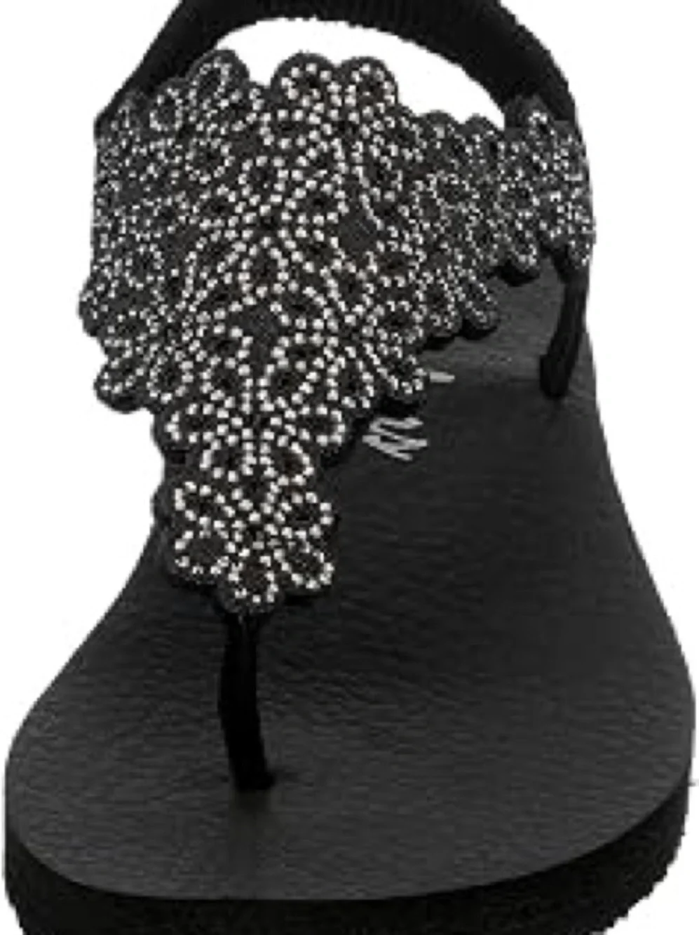 Skechers Cali Meditation Yoga Foam Floral Lover Rhinestone  Women's 8 Sandals